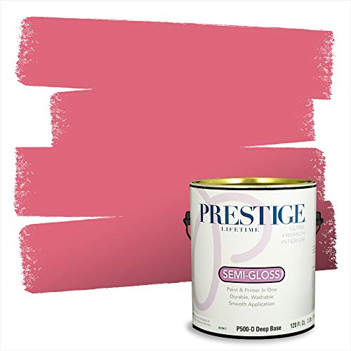 PRESTIGE Paints Interior Paint and Primer In One, 1-Gallon, Semi-Gloss, Compara…
