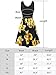 VETIOR Women's Vintage Scoop Neck Midi Dress Sleeveless A-line Cocktail Party Dress Medium 6500-1