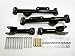 Control Arms Rear Upper and Lower Control Arm Full Kit (Black) for Ford Mustang Premium Quality