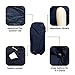 lomitech Heated Blanket, Camping Blanket with 3 Heating Levels Waterproof Wearable Multi-use Noiseless Fast USB Heating for Outdoors Stadium Home Office (Black)thumb 3