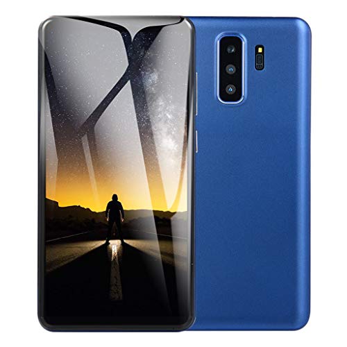 Full Screen Unlocked Smartphone - 5.8 Inch Android HD Display Dual SIM/Camera Cellphone - 3G WiFi 1G RAM+4G ROM Mobile Phone (Blue, 5.8 Inch)