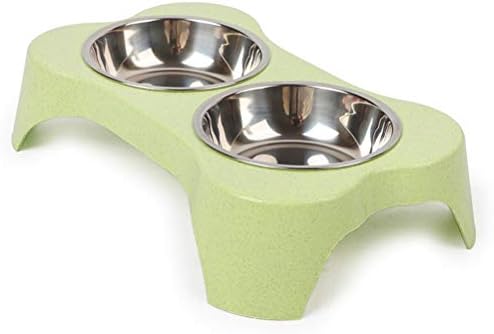 Popetpop Elevated Dog Bowls Pet Feeder Raised Dog Bowls Durable