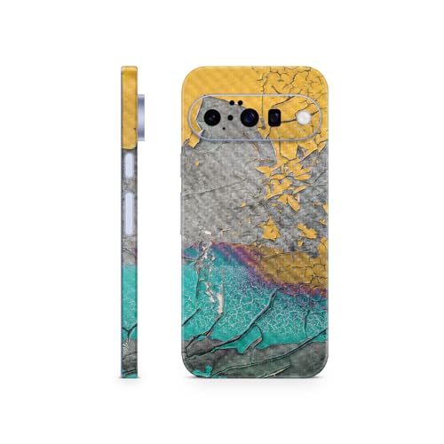 Carbon Fiber Phone Skin Compatible with Google Pixel 10 - Chipped Spill - Premi…