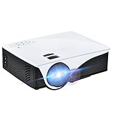GYMAN Projector 2000 Lumens LCD Home Theater Projector Video with Free HDMI for Gaming and Watching
