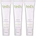 Ted's Brain Science Pain Cream with Resveratrol and 10% Methyl Salicylate, 3-Ounce (3-Pack)