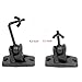 VideoSecu Universal Satellite and Audio Speaker Mount Bracket for Wall or Ceiling (Drywall/Rocksheet) - 6 Packs MS40B6 WN4
