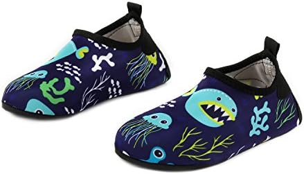 Yidomto Kids Water Shoes, Quick Dry Barefoot Socks for Toddler Boys & Girls on Beach Swim Pool