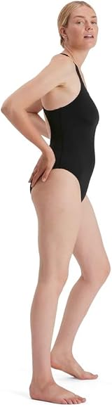 Speedo Womens Eco Endurance+ Medalist Athletic Fit Navy 3636 view 6