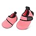 L-RUN Toddler Water Shoes Aqua Socks Baby Beach Shoes Orange 0-6 Months=EU15-16