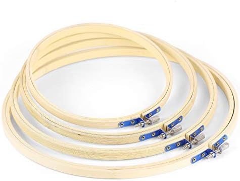 Iyhouse 20cm Cross Stitch Embroidery Wooden Hoop embroidery frame Craft