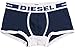 Diesel Men's Hero Fresh and Bright Cotton Modal Trunk, Navy, Small