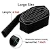 1 inch (Diameter) 3:1 Dual Wall Adhesive Heat Shrink Tubing, Large Glue Lined Marine Cable Sleeve Tube, Premium Wire Wrap Protector for DIY by MILAPEAK (4 Feet, Black)