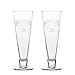 Budweiser Pilsner Beer Glass, 15oz, Clear