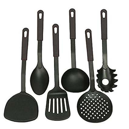 Sevia 6 Piece Nylon Non-Stick Kitchen Cooking Tool Set