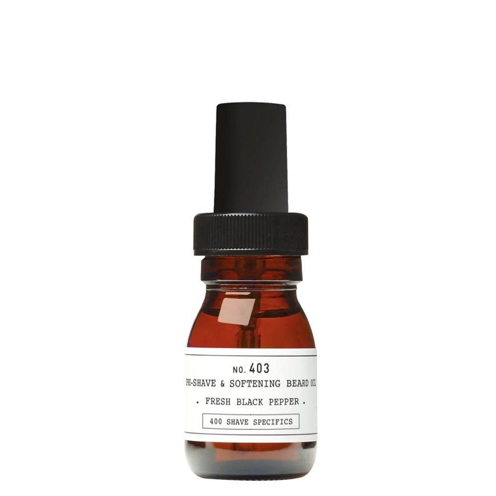 DEPOT No.403 Pre-Shave & Softening Beard Oil Fresh Black Pepper 30 ml