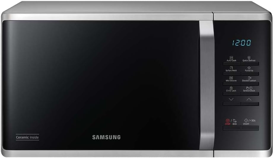 Samsung MS23K3523AS EU 23L Solo Microwave Oven Silver