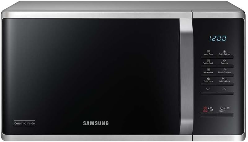 Samsung MS23K3523AS EU 23L Solo Microwave Oven Silver