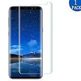Samsung Galaxy S9 Plus Screen Protector, EcoPestuGo [Anti-Scratch] [High Definition] [Bubble Free] [Anti-fingerprint] Tempered Glass Screen Protector for Samsung Galaxy S9 Plus