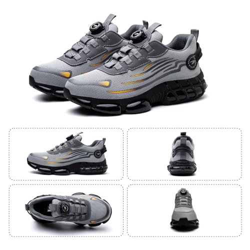 Safety Shoes Men Women Work Shoes Breathable Lightweight Comfortable with Steel Toe Cap 36-46 EU