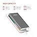 Yoobao Portable Charger Power Bank Apple & Micro Input 8000mAh Slim Powerbank External Cellphone Battery Backup Pack Compatible iPhone X 8 7 6 Plus Android Smartphone Samsung Galaxy etc- Gray