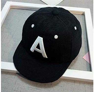 Young shinee Kids Hat Baby Alphabet Embroidery Baseball Cap Kids Outdoor Sun Protection Sun Visor for 1-3 Years Old Toddler Cap