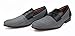 Ferro Aldo Men Fashion Slip On Loafers Dress Shoes Leather Lining Black Blue Plaid