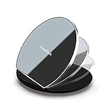 Wireless Charger, Wepor 3 Coils Qi Certified Fast Wireless Charging Pad 7.5W Compatible iPhone Xs Max/XR/X/XS/8/8 Plus, 10W Fast Charge Galaxy S10/S10+/S10E/S9/S8/Note 9, 5W All Qi-Enabled Phones