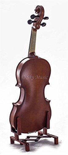 SKY 4/4 Full Size Student Violin with Sturdy Lightweight Case, Brazilwood Bow, Rosin Cake, Shoulder Rest, String, Rosin and Mute GREAT STARTER KIT - Thumbnail 2