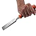 KSEIBI 312130 Wood Chisel Sets Professional, Premium Chrome Manganese Blades for Woodworking, Carving, Soft Grip Handles W Hammer Steel-end Cap 4-Piece