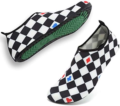 FCKEE Kids Water Shoes Quick Dry Non-Slip Swim Surf Yoga Barefoot Outdoor Sports Shoes Aqua Socks for Boys Girls Toddler