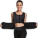 HOPLYNN Neoprene Sauna Sweat Vest for Women, Waist Trainer Corset Trimmer Vest with Belt for Weight Loss Women