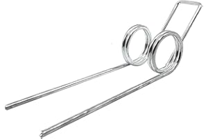 Extension Spring Wire Diameter 1.0mm Spring Steel Double Torsion Spring 10PCS for Furniture Appliances Repair Projects
