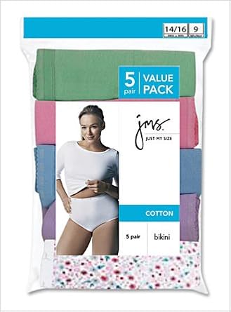 just my size cotton underwear