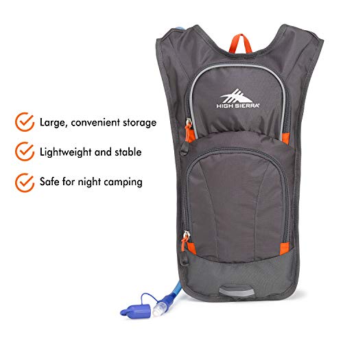 High Sierra HydraHike Hydration Backpack, Lightweight Running Backpack