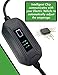 PRIMECOM Level 2 Electric Vehicle (EV) Charger (220V / 240Volt, 16Amp) Portable EVSE Smart Electric Car Charger, 30', 40', and 50 Feet Lengths (6-20P, 30 Feet)