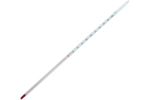 QIXINSTAR Transparent High Precision Glass Thermometer 200 Celsius Degree Length 300mm Laboratory Chemistry Glassware