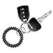 SENHAI 12 pcs Wristband Keychains & 6 pcs Key Tags, Plastic Coil Stretch Elastic Spring Spiral Bracelet Key Ring for Gym Pool ID Badge, Plastic ID Tags with Label Window for Keychain Pet Luggage Bag