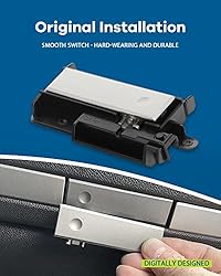 LUJUNTEC Upper Glove Box Latch Door Handle
