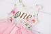 Grace & Lucille - Baby First Birthday Dress | Baby Pink Floral Dress | Sleeveless Birthday Outfit | 12-24 Months | 1T / 2T | Pink Floral