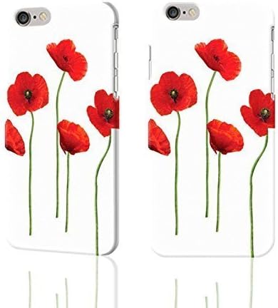 Attractive Red Poppy 3D Rough iphone Plus 6 -5.5 inches Case Skin, fashion design image custom iPhone 6 Plus - 5.5 inches , durable iphone 6 hard 3D case cover for iphone 6 (5.5"), Case New Design By Codystore