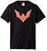 Trevco Men's Batman Beyond Short Sleeve T-Shirt, Logo Black, 2XL