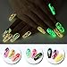 Modelones Nail Art Foil Glue Gel with Starry Sky Star Foil Stickers Set Nail Transfer Tips Manicure Art DIY 15ML, 10PCS Flame Nail Stickers, holographic,Gift Base&Top Coat,UV LED Lamp Required.