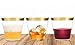 Golden Empire 9oz Gold Rim Party Cups 100 Plastic Fancy Cups Elegant Wedding, Graduation, New Years, Christmas, Birthday Party, Anniversary