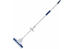 Mr. Clean Magic Eraser Roller Floor Mop, White/Blue
