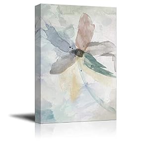 Abstract Flower Painting Wall Bedroom Living House