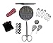 Sewing Aid Kit, Small Red Case with 72 Best Supplies for Emergencies, 1000 yds of Threads & Self-Threading Needle, Great Gift for Travelers, Kids & College Students, E-book for Beginners Included