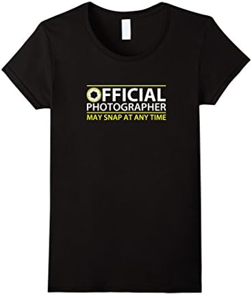 Women's Photographer Funny T-Shirt. Gift for Photographer XL Black