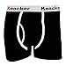 Knocker Men's 4 Pack of Stretch Cotton Boxer Briefs, Assorted Colors, Large