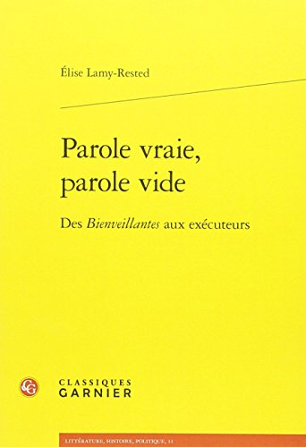 Parole vraie, parole vide