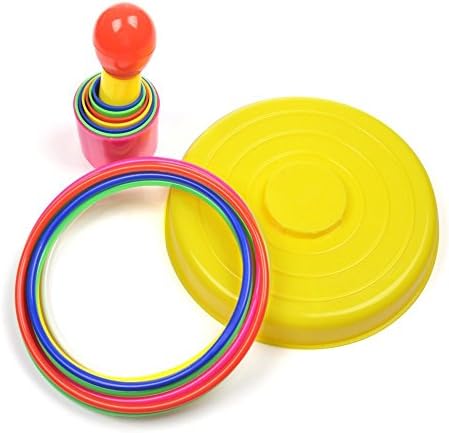 A sport toss game set with bean bags, ideal for birthday parties, priced at $9.77 as of August 9, 2023.